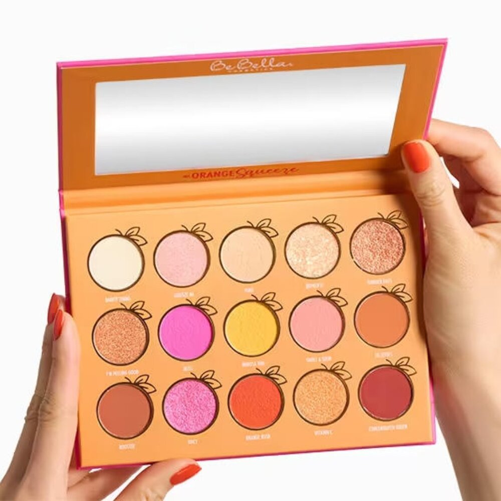 NWT BEBELLA Orange Squeeze Eyeshadow Palette